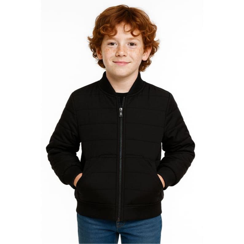 Jaqueta Infantil Casaco Juvenil Bobojaco Blusa de Frio Gominho Puffer Criança Tamanho 2 6 10 14 16