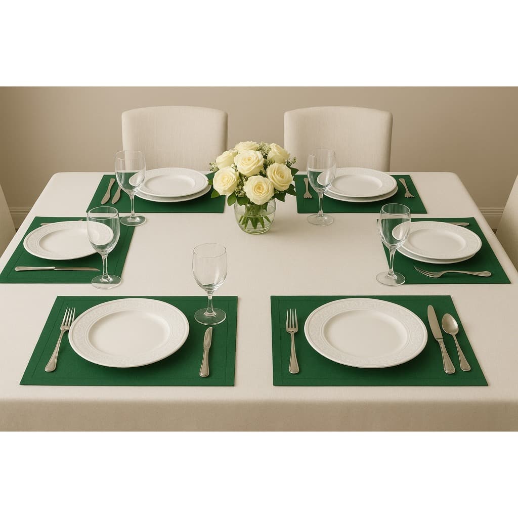 Suplát Mesa Posta; Jogo Americano Retangular em Tecido Oxford 50cmx38cm– Elegância, Alta Qualidade