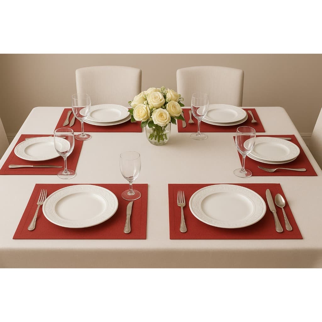 Jogo Americano, Suplát Mesa Posta Retangular em Tecido Oxford 50cmx38cm