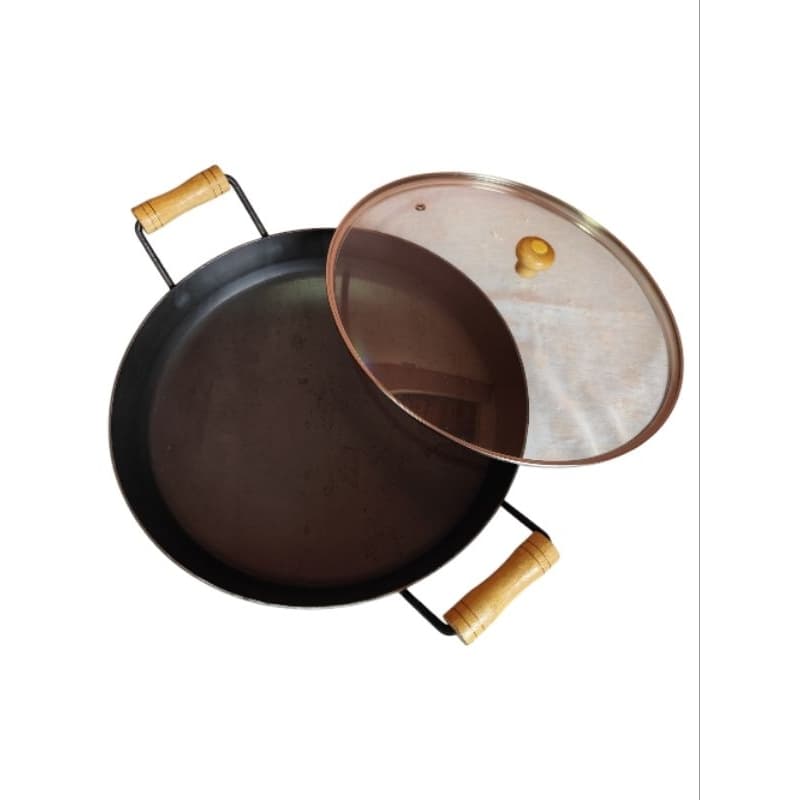 Tacho de Disco de Arado 33 cm Borda e Tampa de Vidro