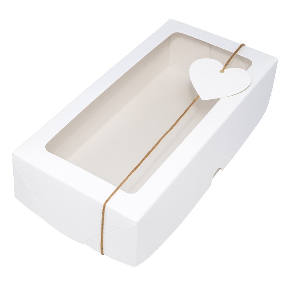 Caixa de presente Doce 22x10x4 Branca 20 Unidades