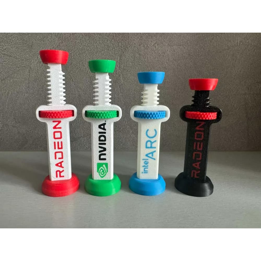 Suporte de GPU ajustável Nvidia / Radeon / Intel Placa de  Video Rtx Rx Amd Gtx