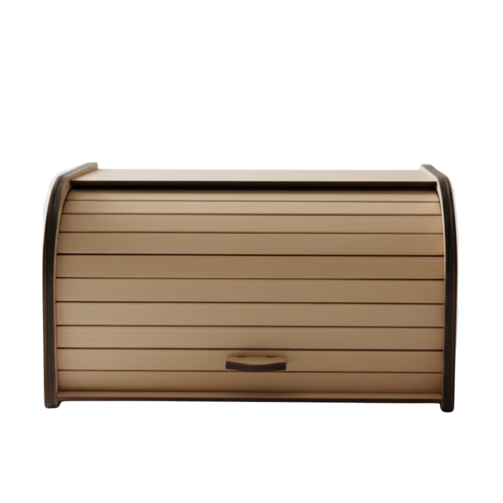 Porta Pão de Madeira Organizador de Bancada Cozinha Caixa para Pães Mesa Posta Guarda Biscoitos