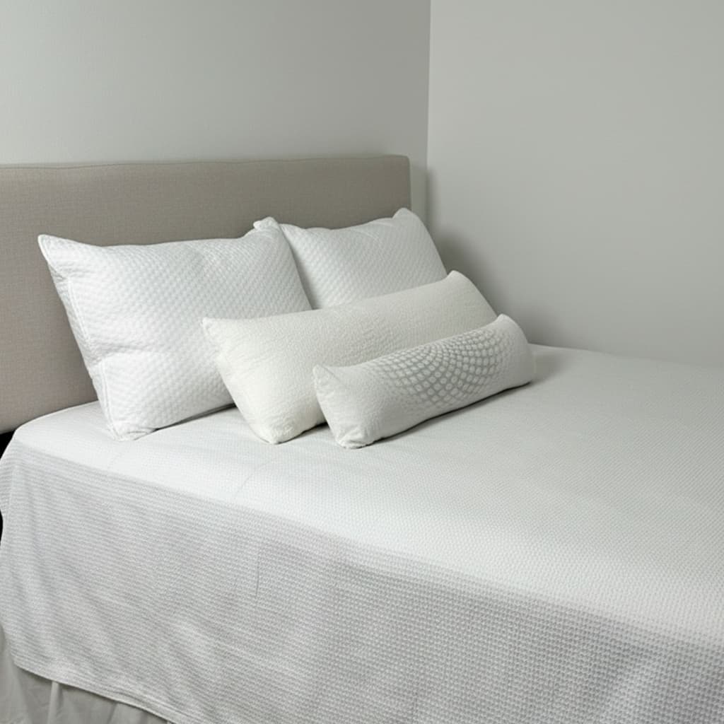 Kit Pos Operatório 01 Almofada Lombar 01 Almofada de Perna 01 Apoio de Cabeça 01 Travesseiro Firme