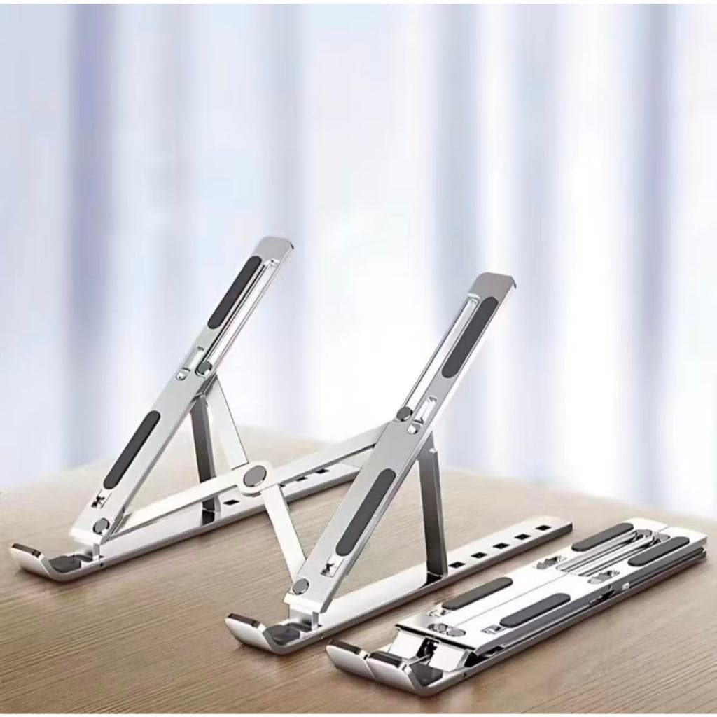 Suporte de notebook: 10 alturas, ergonômico, dobrável e antiderrapante. Com case grátis!
