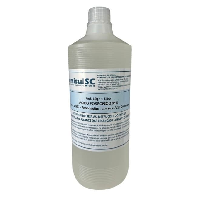 Redutor de PH para Hidroponia e Aquaponia (Ácido Fosfórico 85%) 1,750kg 1Lt