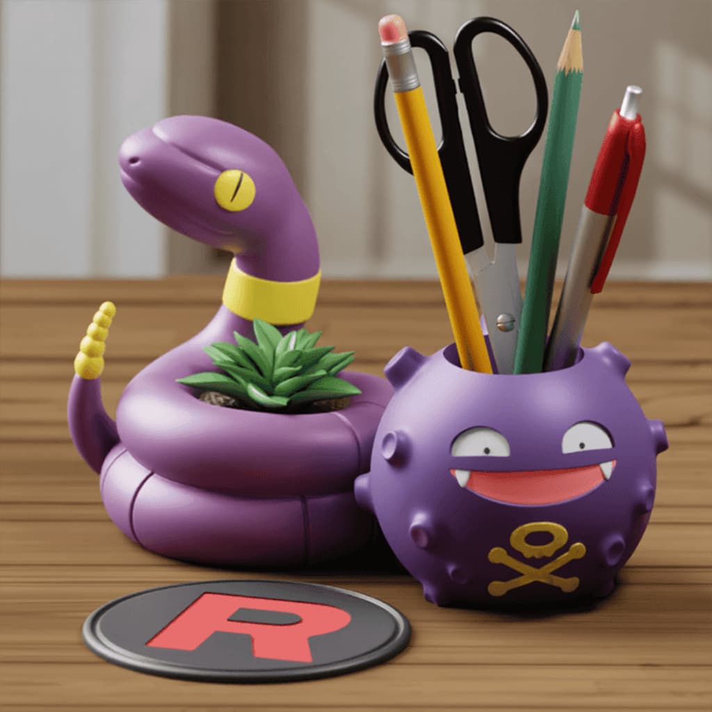 Kit de Mesa Pokémon Equipe Rocket