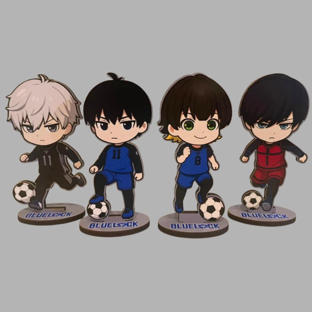 Totem Blue Lock Yoichi isagi chigiri Nagi megumu Bachira Rin Itoshi Kaiser anime futebol decoração