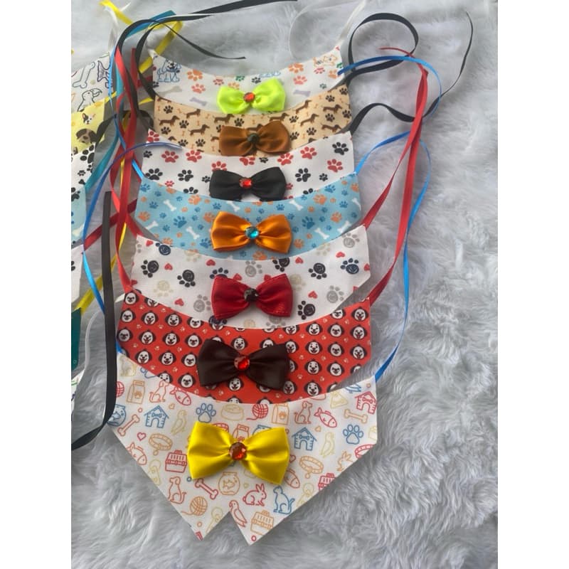 Colarinho Smoking PET bandana smoking pet  colarinho para pet banho tosa.