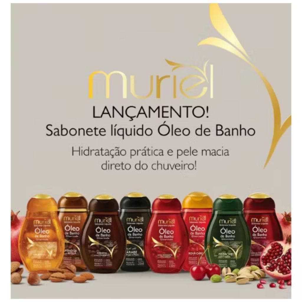 Muriel Sabonete Liquido Óleo de Banho 230ml
