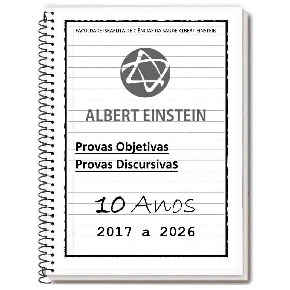 ALBERT EINSTEIN (Medicina) 2026/2027 - Caderno de Provas + Gabarito + Folhas de Redação