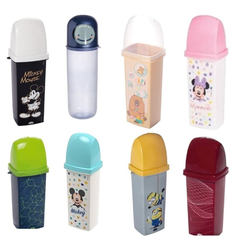 Case Porta Escova de Dente Infantil (Aranha enviado de Acordo com Estoque) Dental Case Escolar plasutil