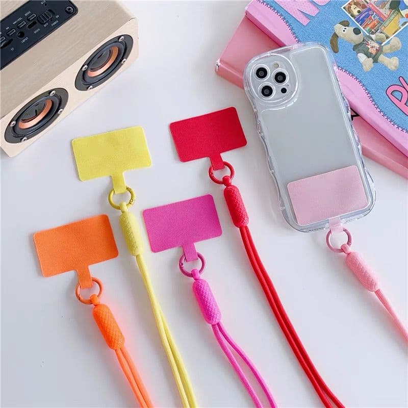 Cordão fino Para Celular Universal Ajustável Segurança
