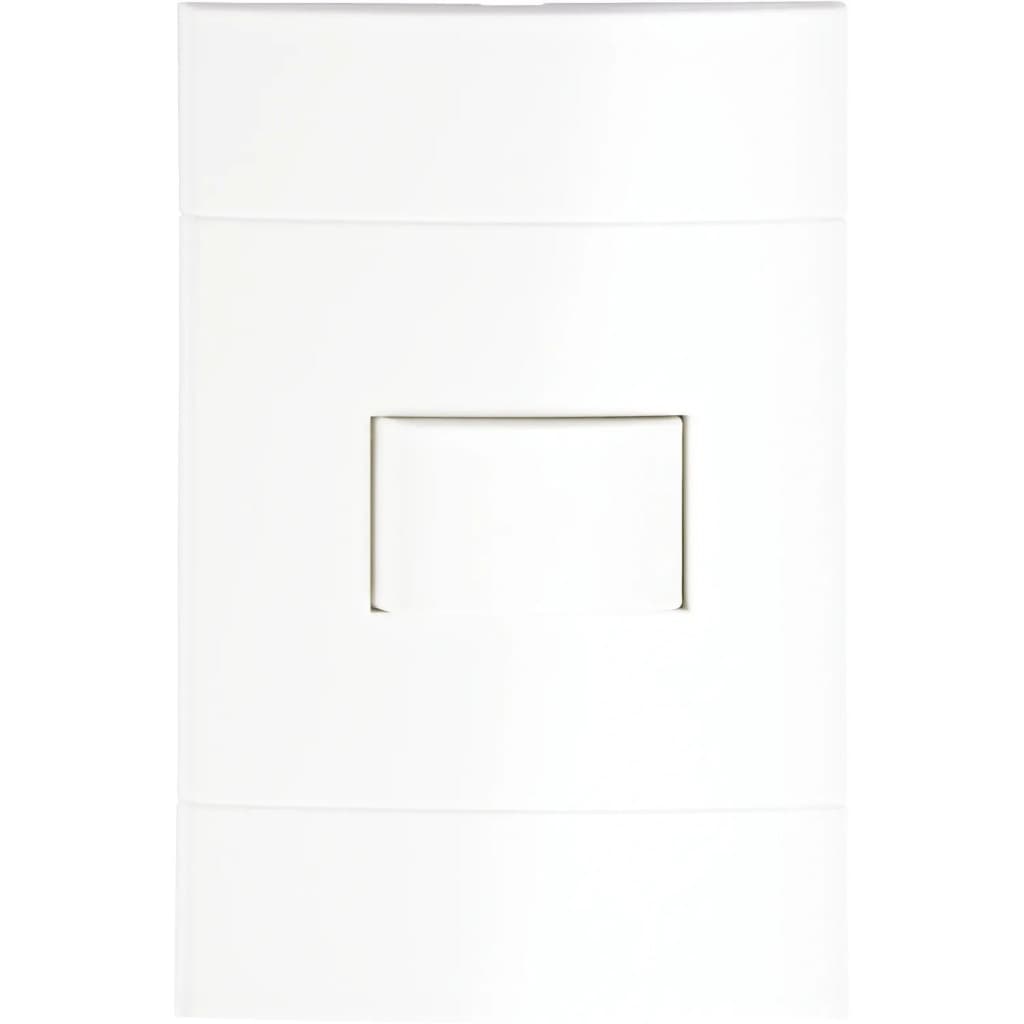 Conjunto Interruptor Simples 10A 250V Branco Lunare - Schneider Electric