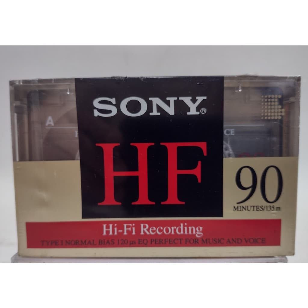 Fita K7 Sony H F 90 Min Lacrada