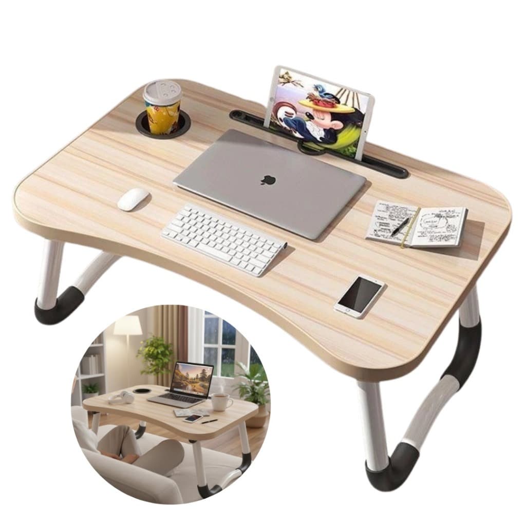Mesa Apoio Dobrável Cama Sofá Notebook Tablet Refeição Mesinha