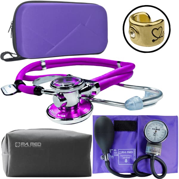 Kit Esfigmomanometro Esteto Aparelho Pressao
