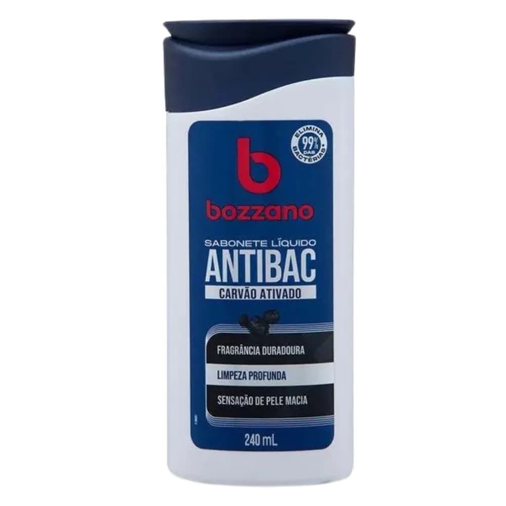 Sabonete Bozzano Carvão Ativado: Fragrância intensa, frescor duradouro e limpeza profunda masculina