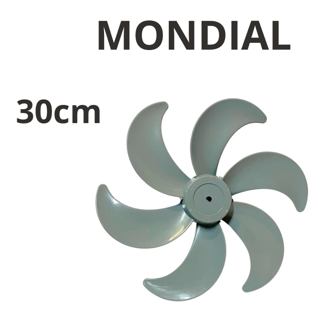 Hélice Ventilador Mondial 30cm 6 Pas Resistente
