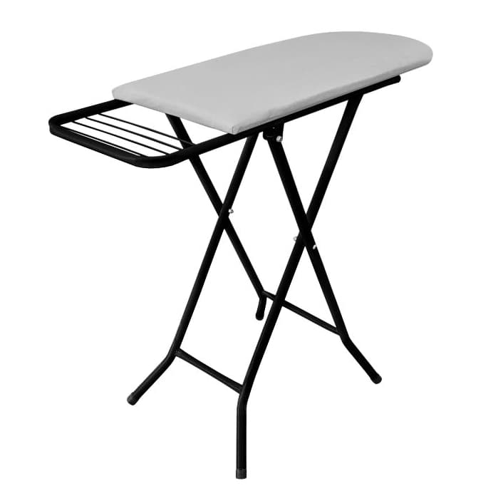 Tabua de Passar Roupa 3 Andares Técido Térmico Dobravel Extra Forte Com Porta Ferro