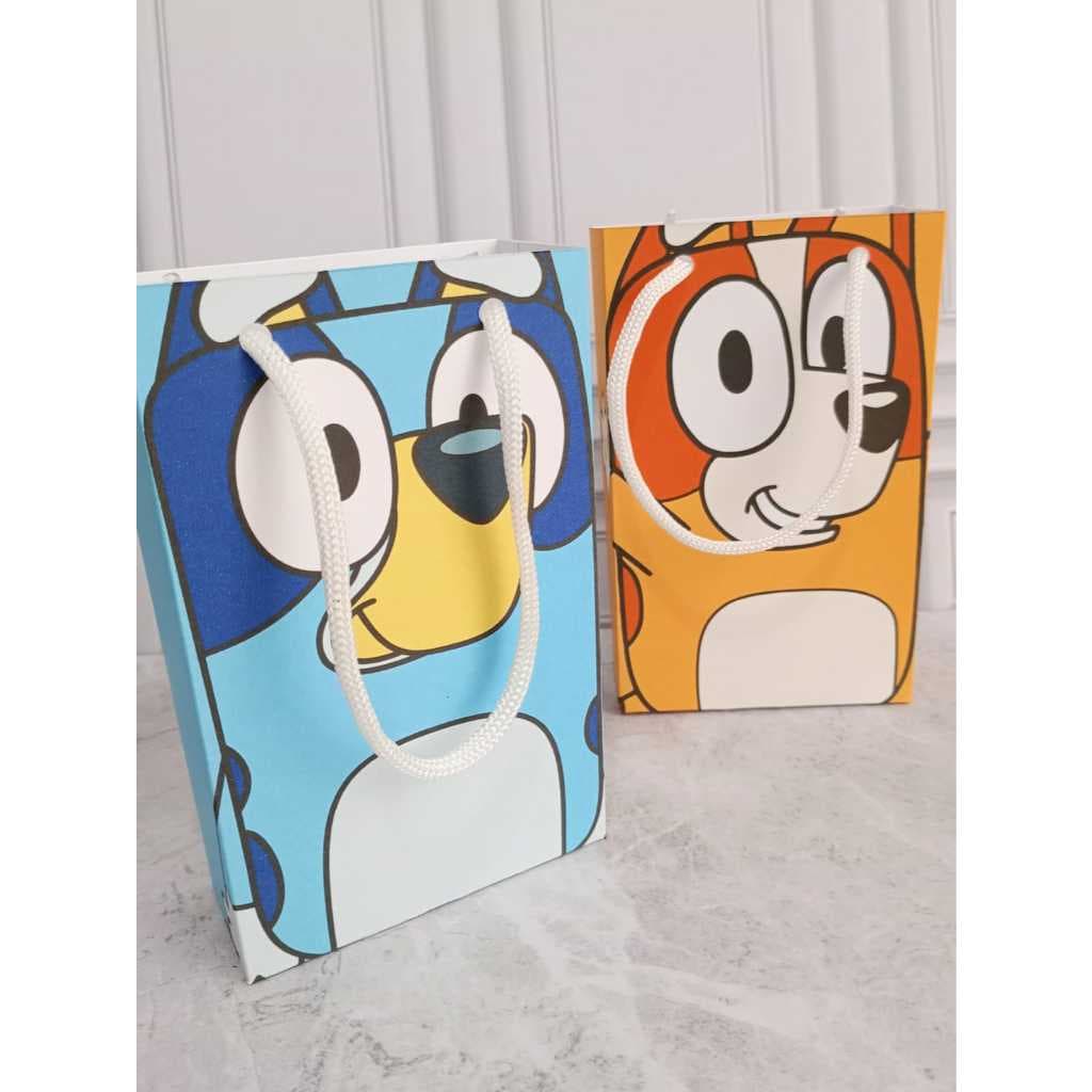 10 Sacolinhas cachorrinha Blu e Bin