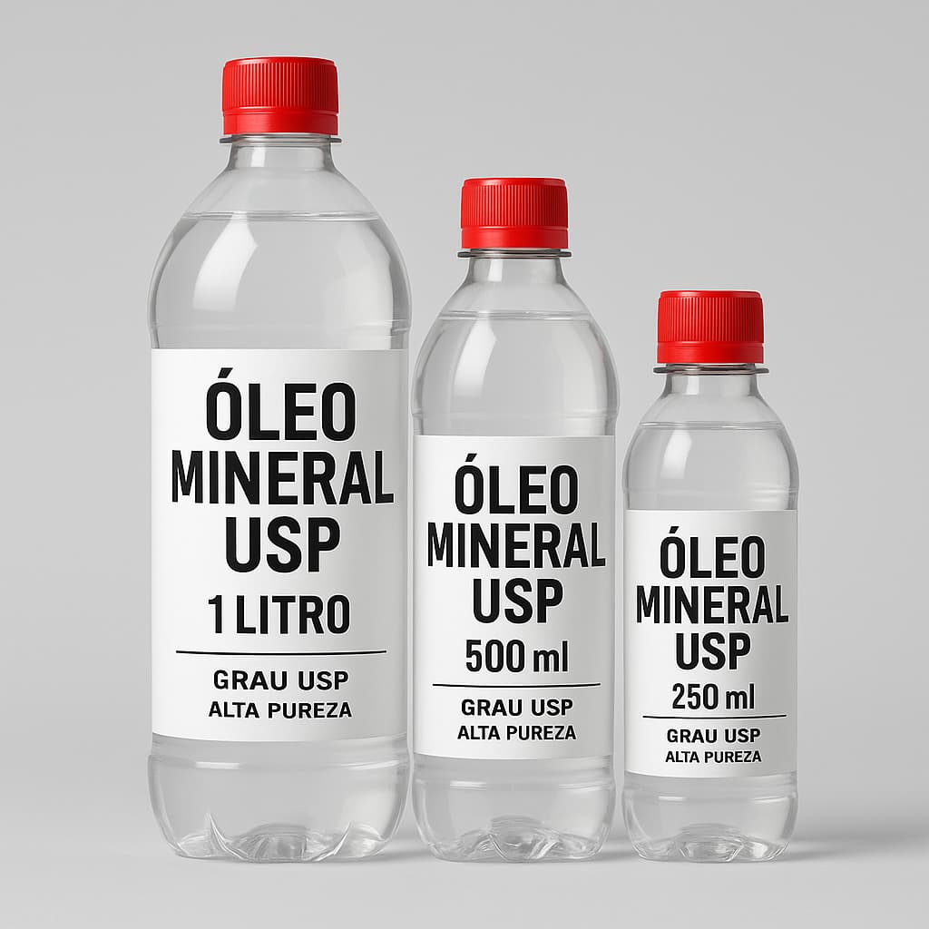 Óleo mineral USP alta pureza