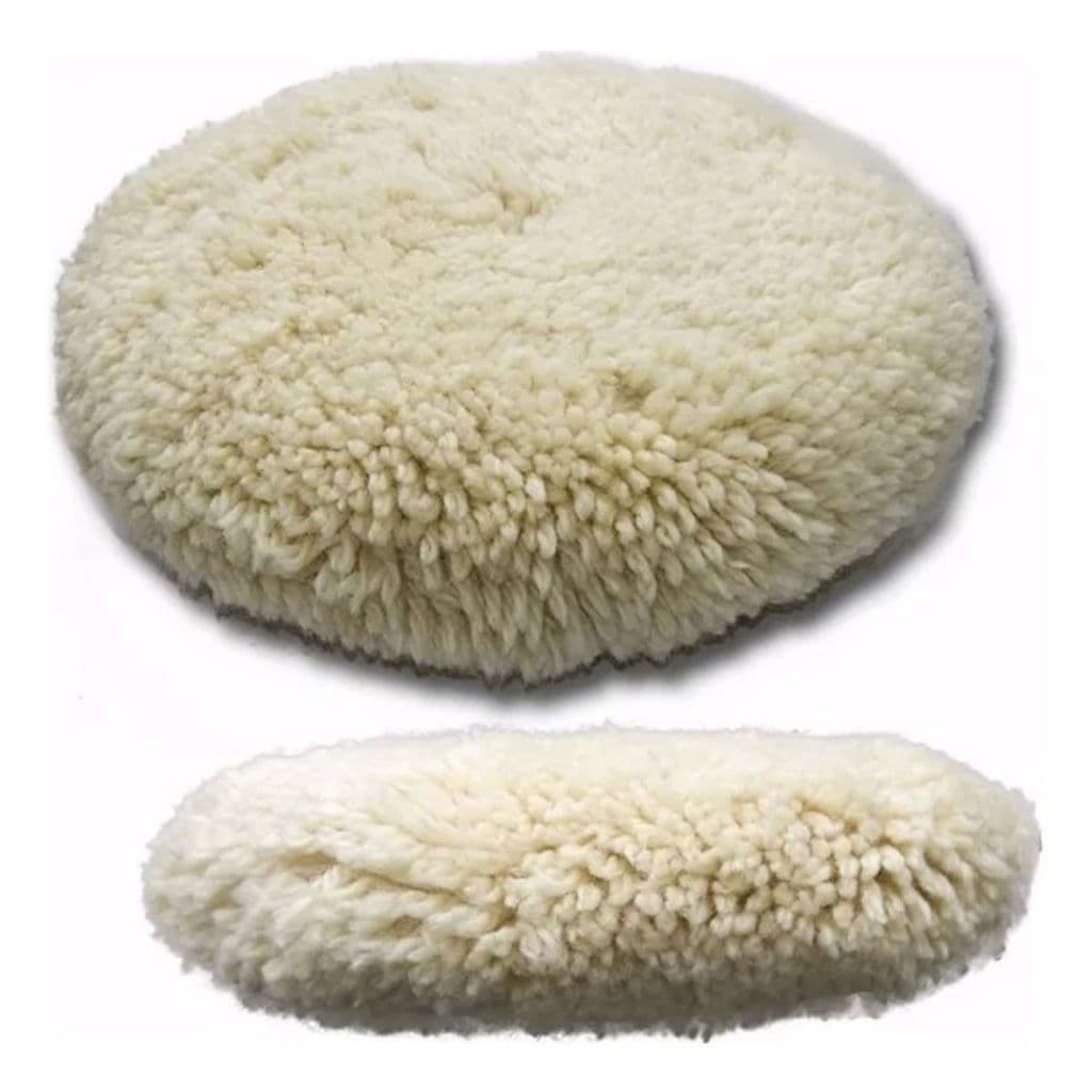 Boina Dupla Face Para Polimento De Lã Agressiva 8 Polegadas Alta Qualidade Envio Imediato
