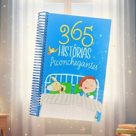 365 Histórias Aconchegantes / + de 300 Histórias e Ilustrações incriveis / Espiral