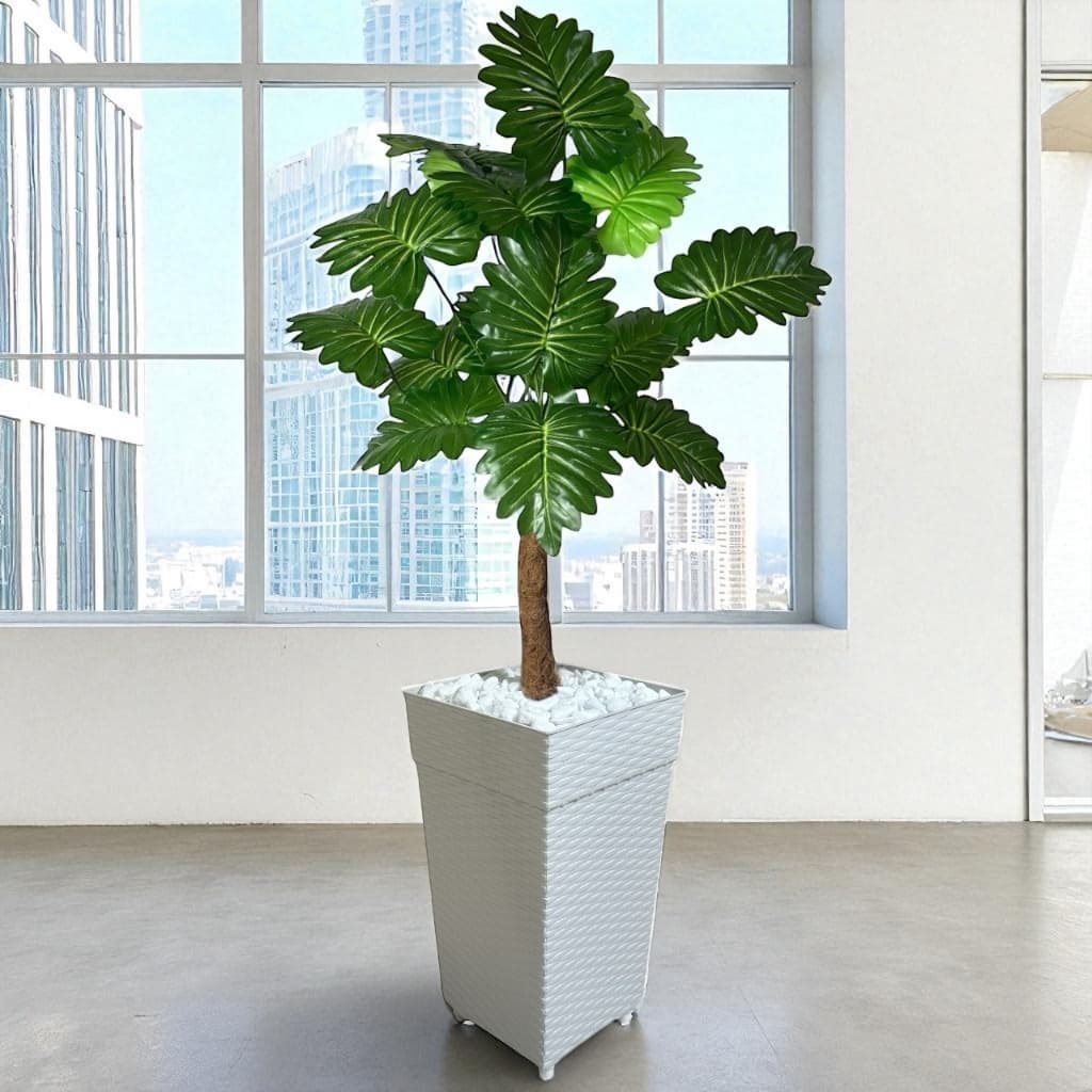 Planta Artificiail  Decoraçao Palmeira Arranjo  Enfeite  e Vaso