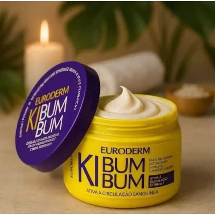 Kit Bumbum Perfeito! Creme Esfoliante Antiestrias e Anticelulite Euroderm 300g