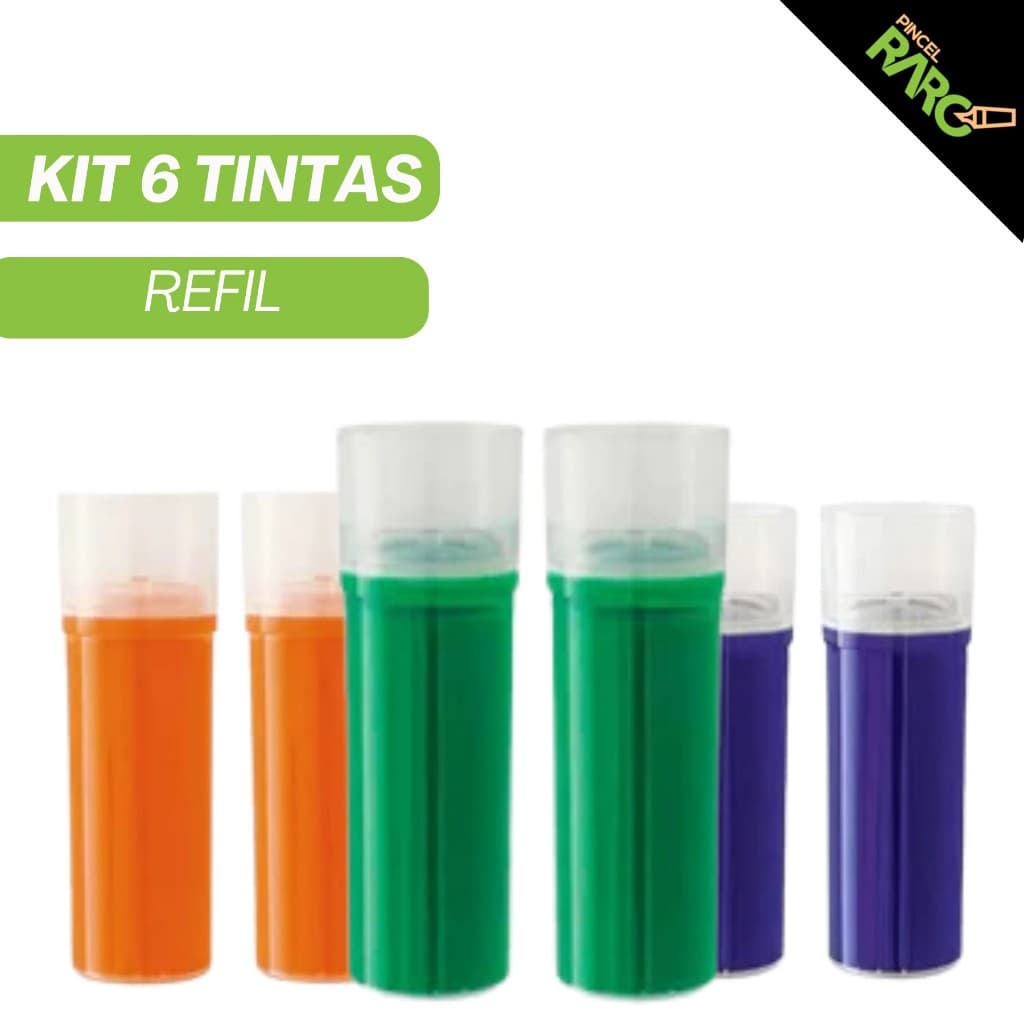 Refil para Pincel Marcador Pilot Board Master quadro branco  kit 6 unidades