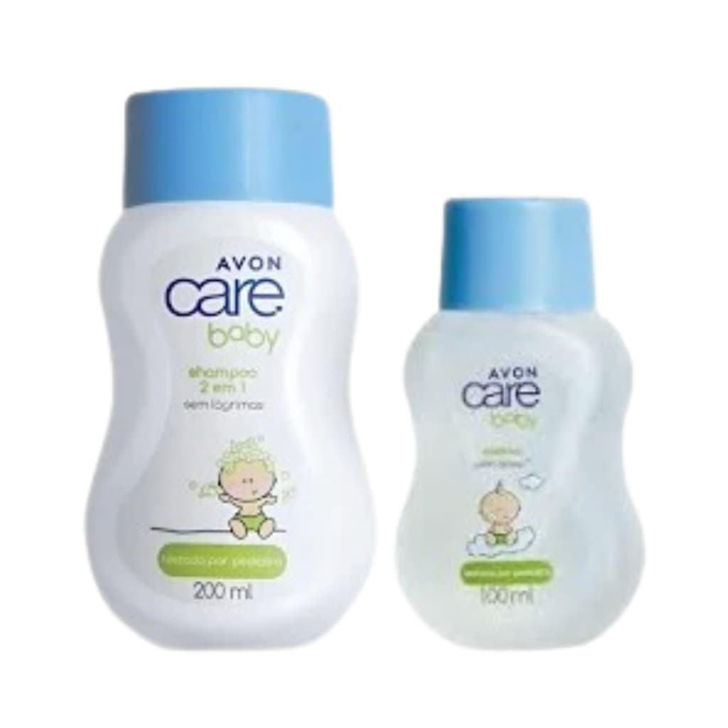 Kit Avon Care Baby Sabonete Liquido + Colônia