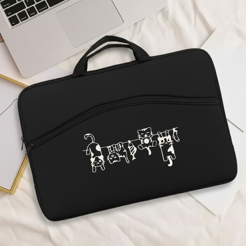 Bolsa Notebook Personalizada Premium Reforçada Com Alça E Bolso Resistente