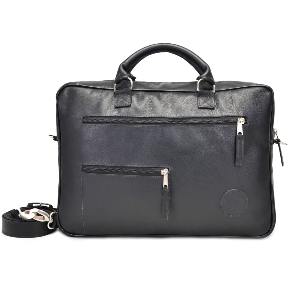 Bolsa Pasta de Couro para Notebook com Alça Removível Trabalho Executivo Escritório