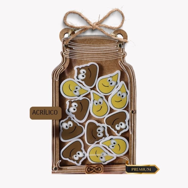 Incentivo para treinamento do uso do troninho e penico pote