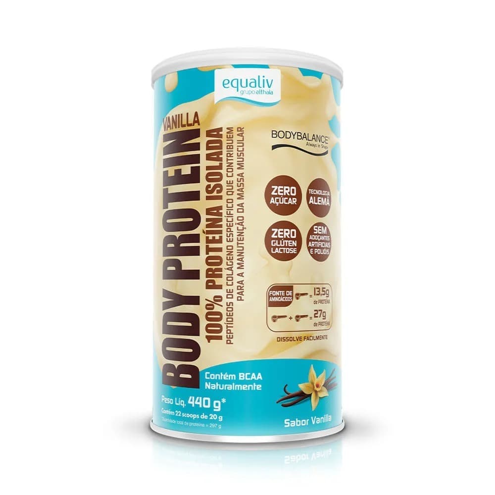 Body Protein Equaliv Vanilla - 440g