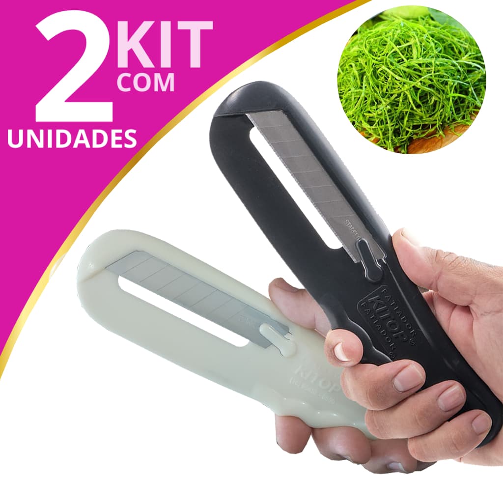 Fatiador de legumes e Verduras  Profissional kit 2 peças