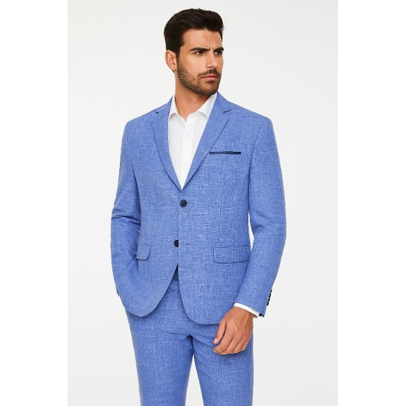 Blazer Masculino + Calça Kit Terno Microfibra  * Não é Transparente* Várias Cores