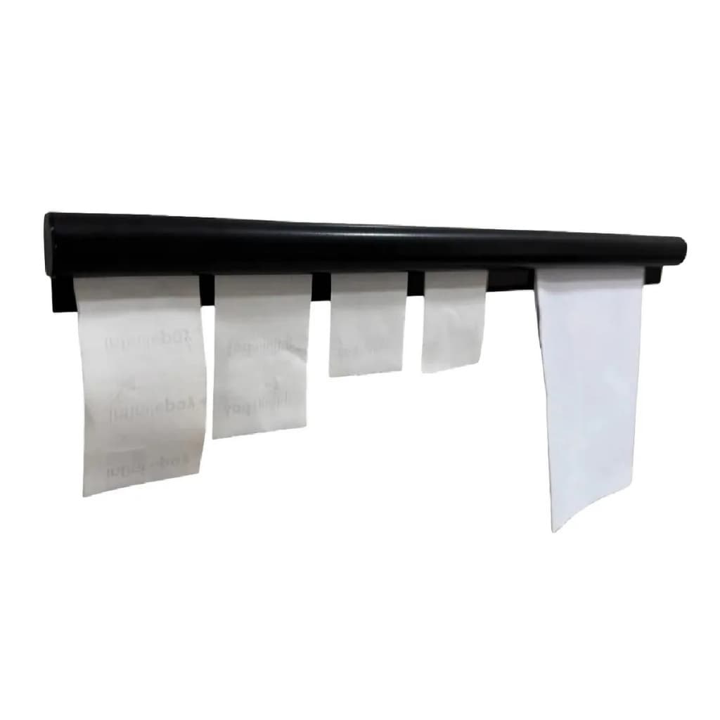 Varal Regua Suporte Pedidos Porta Comandas em alumínio 40/50/60/100 Restaurante com fita dupla face