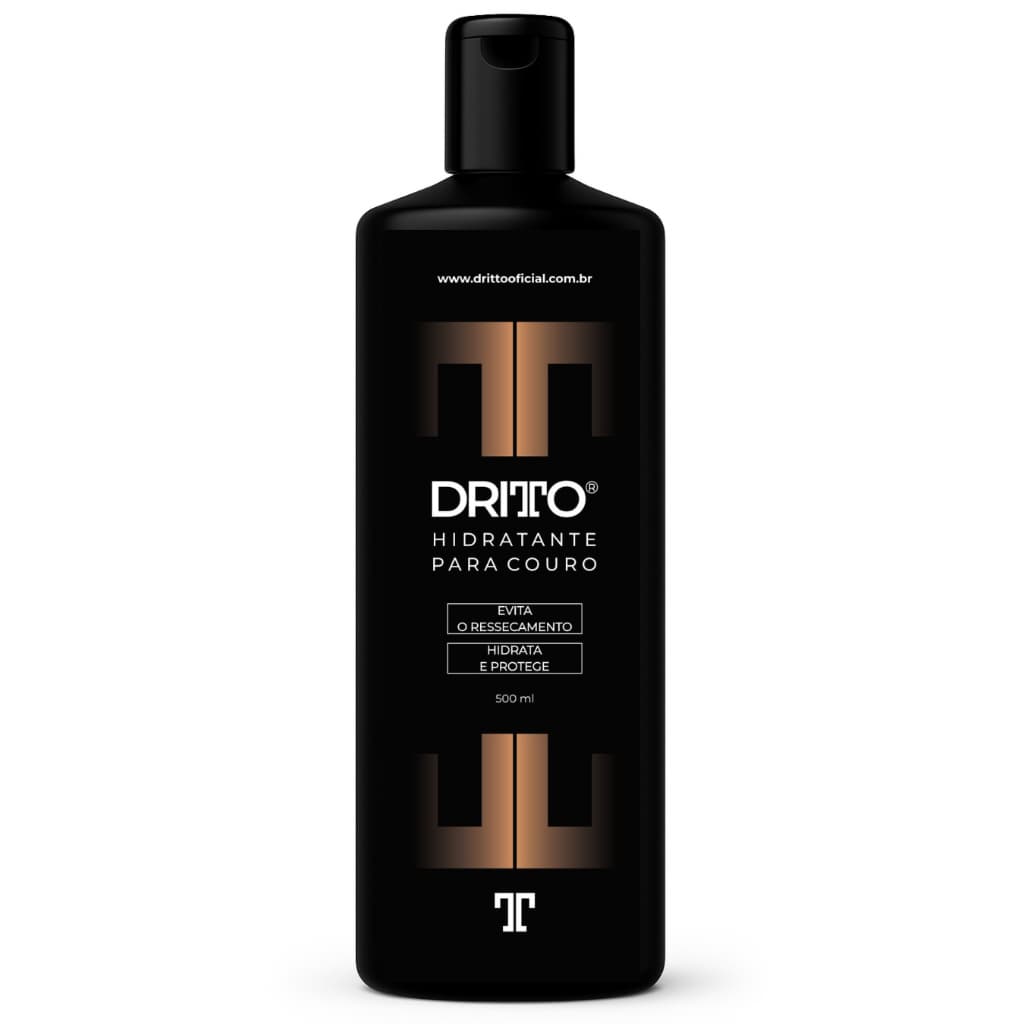 Hidratante Para Couro Dritto 500ml Hidrata, Protege Não Resseca Incolor Calçado Sapato Bota Sofá