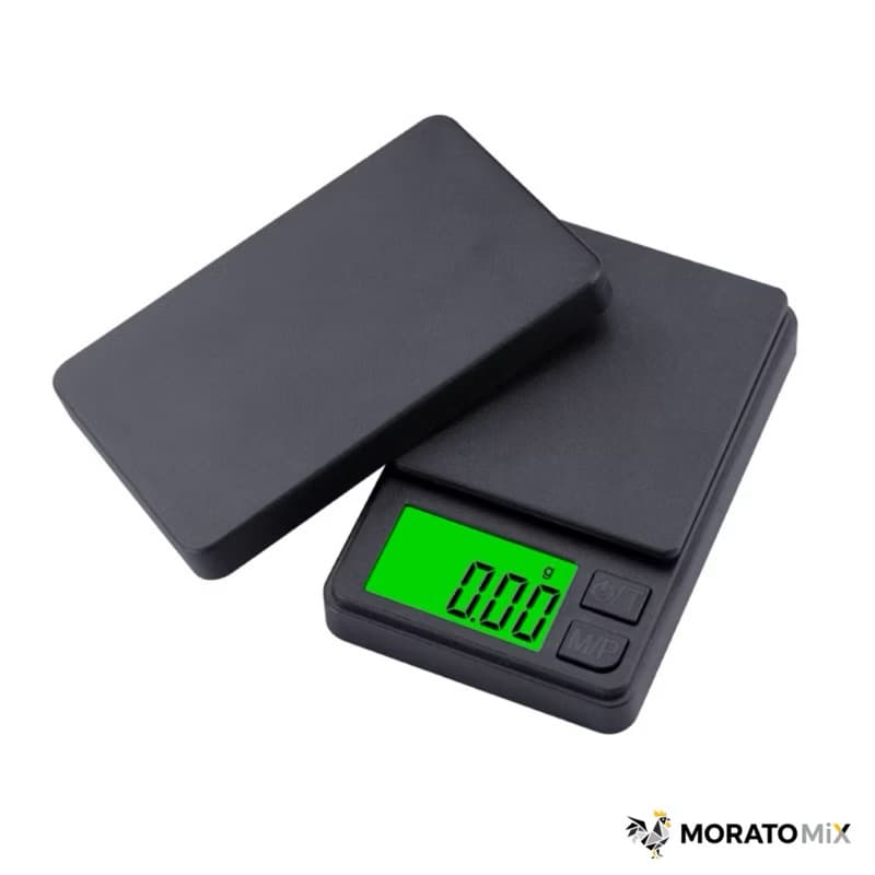 Mini Balança Digital de Bolso Alta Precisão 0.01g | Joias Ouro Culinária Farmácia Peso de Bolso Portátil Display LCD