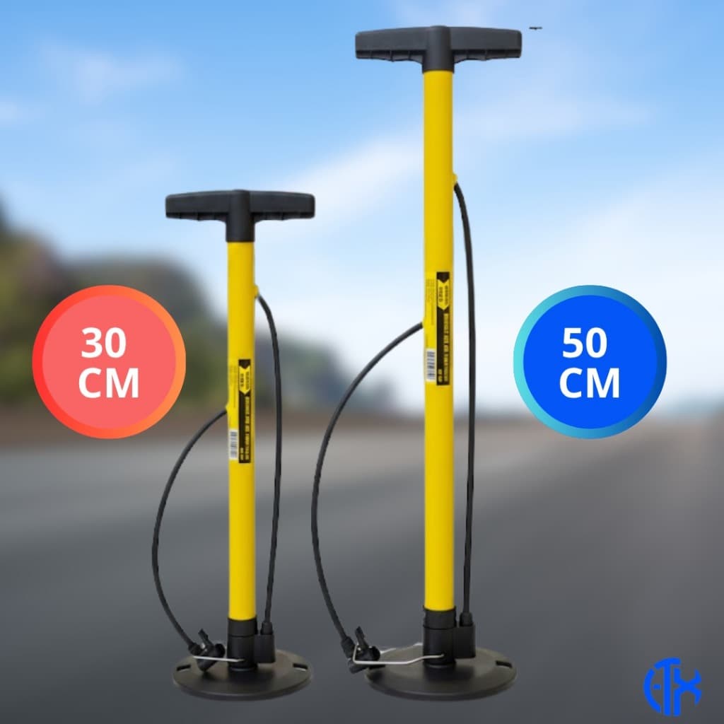 Bomba de Ar Encher Pneu Bicicleta Bola Moto Carro