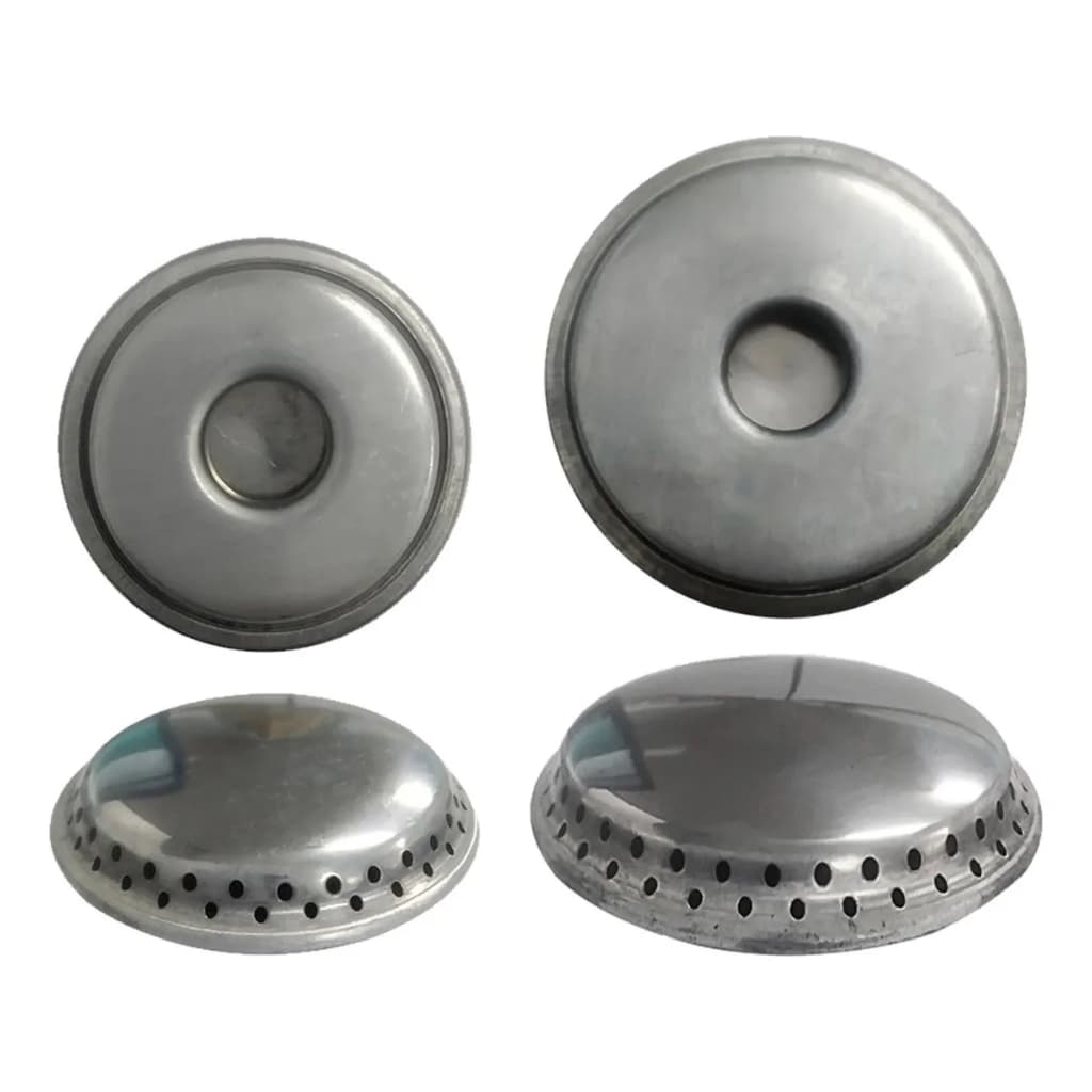 Kit 4 Espalhadores Conjugado Alumínio Para Fogão Dako Antigo