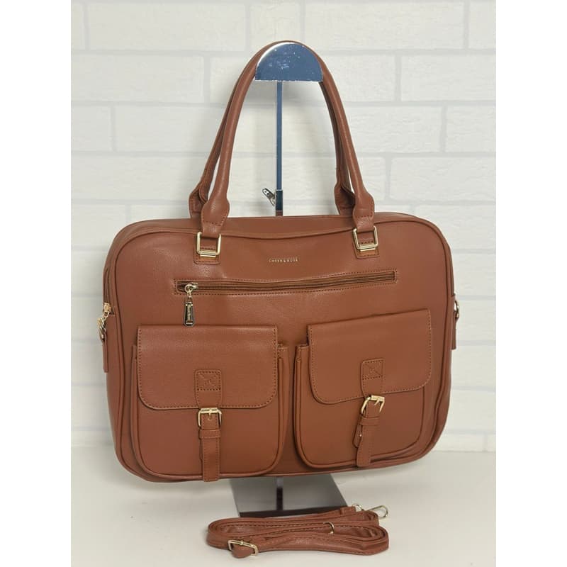 Bolsa Pasta Executiva Para Notebook Feminina Masculina Reforçada Faculdade Trabalho CHEER & ROSE