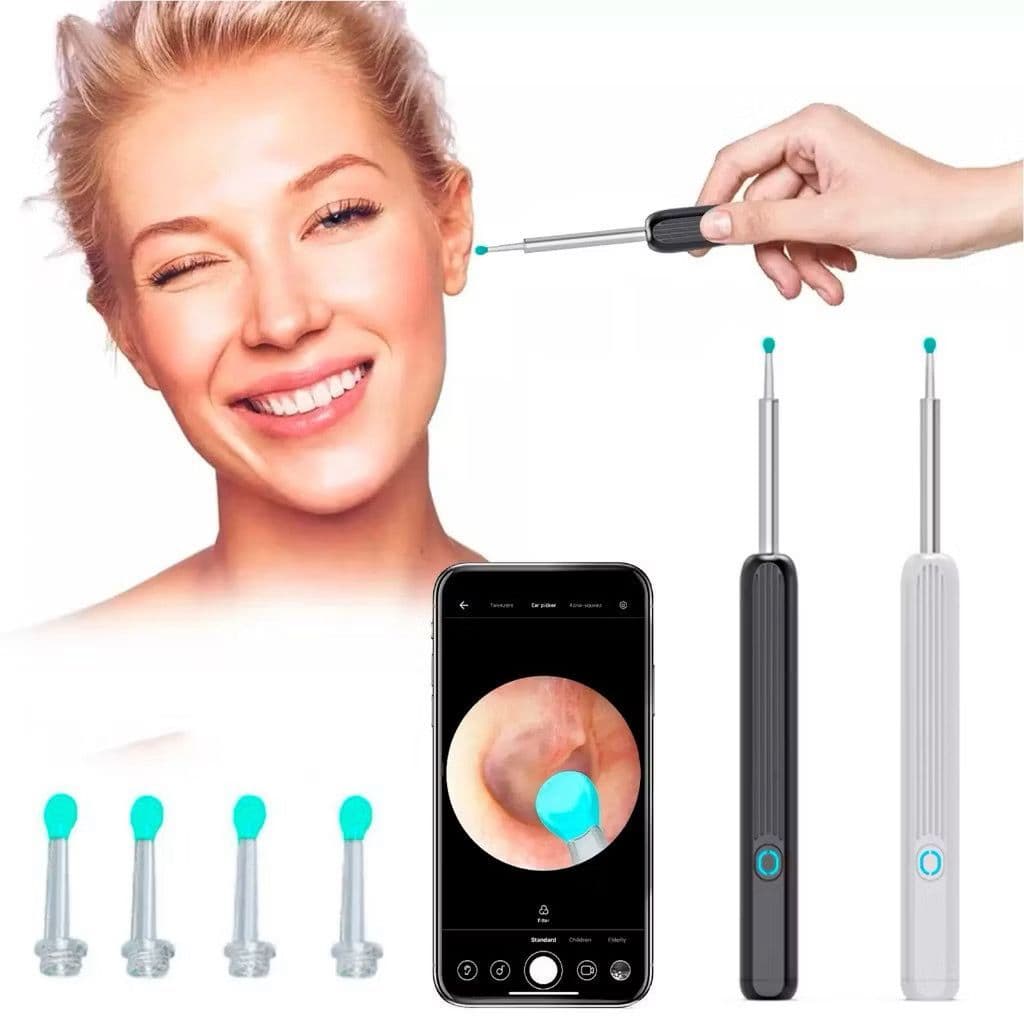 Limpador De Ouvido Com Câmera Visual Inteligente Sem Fio