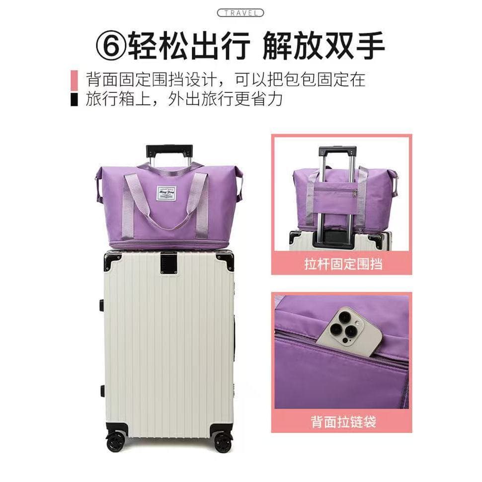 Bolsa De Viagem Multifuncional Dobrável De Grande Capacidade Impermeável bolsa para viagem