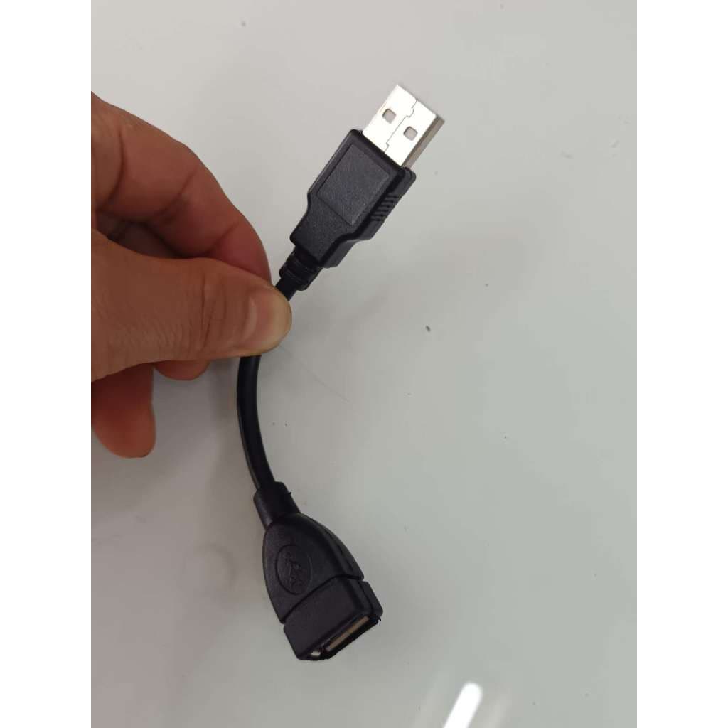 Adaptador Usb Macho-femea Extençao Pequeno 10cm