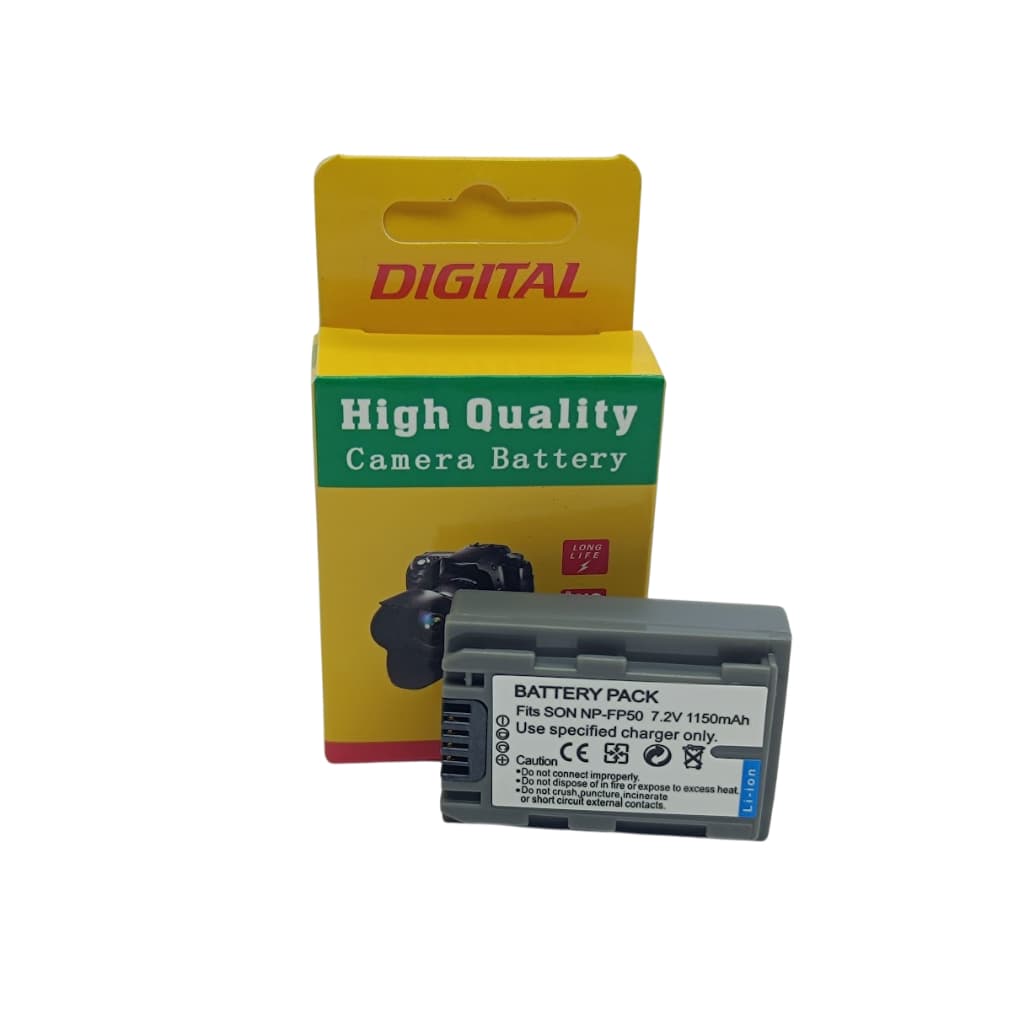 Bateria NP-FP50 Pra Sony HC38 HC41 HC42 HC45 HC46 HC47 DVD103 DVD105 DVD108 DVD406 DVD602