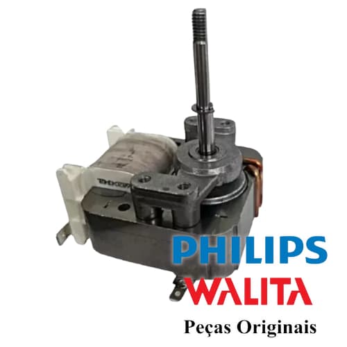 Motor Ventoinha Fritadeira Airfryer Philips Walita RI9270 RI9280 RI9252 RI9201 127v Original Peça