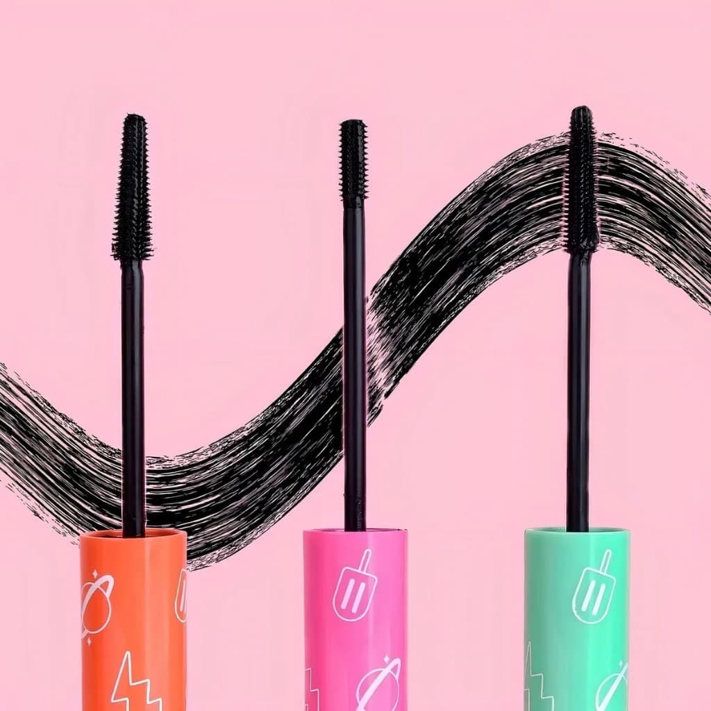 Kit 3 Mascaras Cilios Peel Off Melu Ruby Rose Rimel Preto Yis